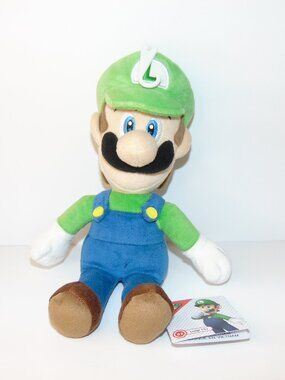 Nintendo Super Mario Luigi Plush Toy 10" NEW Collectible Plush New w/ Tags
